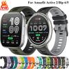 20mm 22mm Silicone Band For Amazfit Active 2/GTS 4 Mini Cheetah Round Soft Bracelet For Amazfit GTR/Balance/Bip 6 5/Stratos Belt