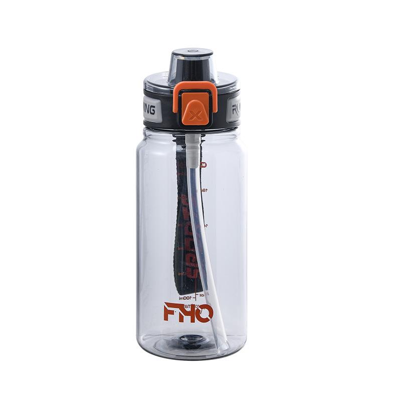 Water Bottle New Water Cup Large Capacity High Value Student Plastic Cup Outdoor Fresh Simple Portable Men's and Women's Sports Kettle