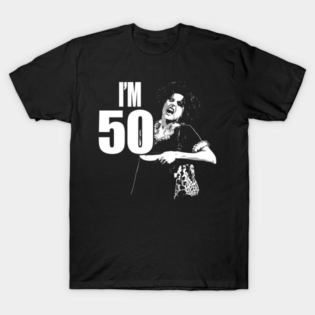 

Men Black Print T-shirt Im 50 Salley Omalley Fan Made No-Cut Transfer Paper Print Cotton Tshirt 2XL чорний