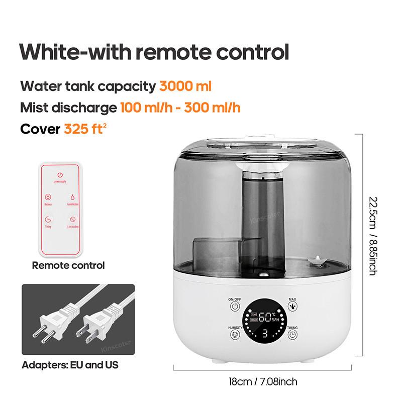 Household Desktop Air Humidifier Professional Large Capacity Plant Mist Aroma Diffuser With Remote Control Timer