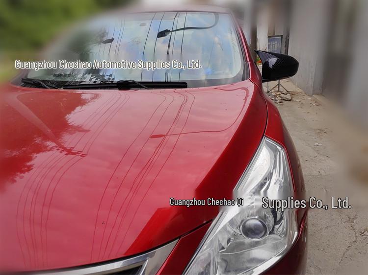 Carbon Fiber Rearview Mirror Cover for 11-15 Nissan Tiida