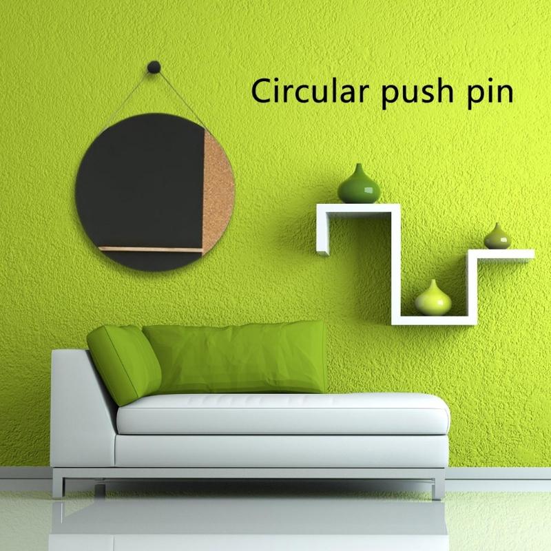 Pack of 50 Push Pins with Steel Tips Metal Thumb Tacks with Storage Box for Map Calendars Photos & Paper Crafts