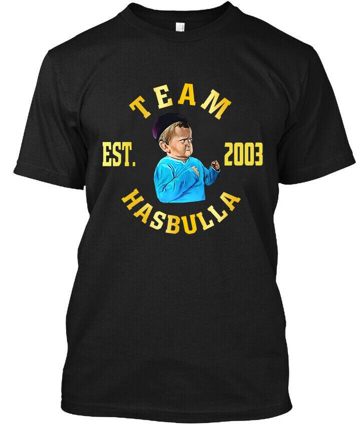 Limited New Team MMA Hasbulla Magomedov Fight Funny Vintage Logo T-Shirt S-5XL S