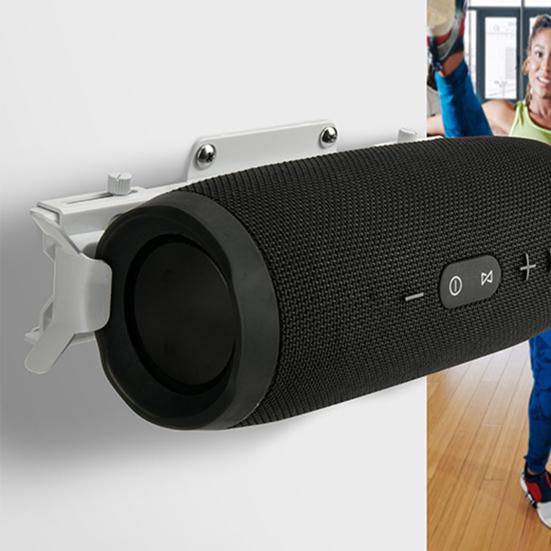 Metallhøyttalerveggbrakett for JBL Charge5/Flip7/6 Hurtigvri-skrue Justerbar lengde Bluetooth-kompatibel Høyttaler Veggmonteringsstativ