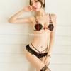 Cute Micro Bikini Sexy Anime Cosplay Lingerie Devil and Angel Lolita Bra and Panty Set Wholesale Women Underwear Exotic Apparel