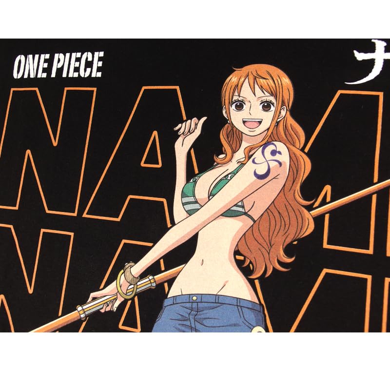 EVERSOUL ONE PIECE Short Straw Hat Character Anime Movie Size L T-Shirt, Sleeve, Nami, Chopper, Pirates, Luffy, Sanji, Zoro, Merchandise, Tee, Men's,