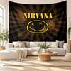 Nirvana Wandteppich, Weicher Stoff Wandbehang, Dekorative Kulisse Für Schlafzimmer Heim Wandkunst