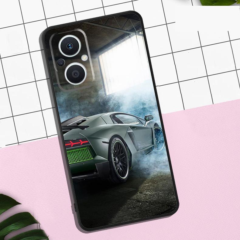 Sport Cars Male Men Case For OPPO Reno 11 12 13 F 8T 7 8 10 Pro OPPO Find X8 Pro X3 X6 Pro X5 Lite Cover Coque