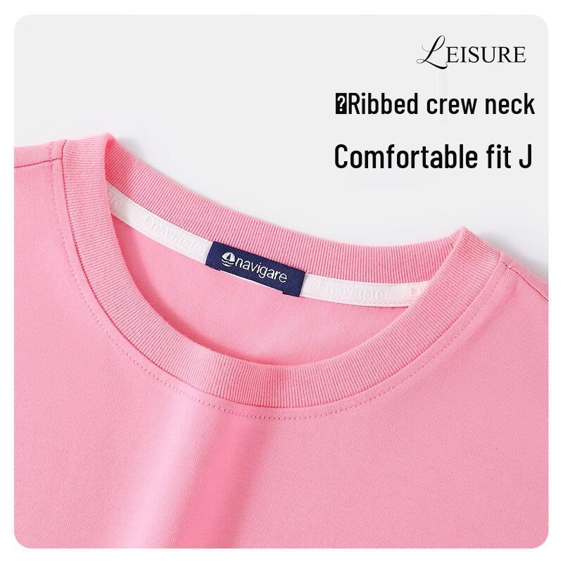 Navigare Girl's Ruffle Trim Cool-Touch Short Sleeve T-Shirt