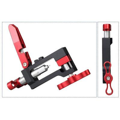 1PC Cycle Oil Needle Installation Tool Hydraulic Cycle Tube Hose Insert Hydraulic Hose Cutter With U-shaped Positioning Tools
