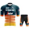 Maglia da Ciclismo a Manica Corta Traspirante ad Asciugatura Rapida per Uomo Donna, Abbigliamento per Bici da Strada e Mountain Bike con Salopette