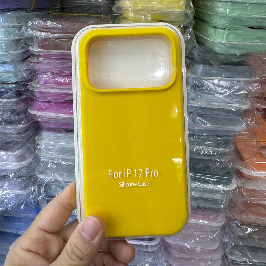 INS Style Candy Color Liquid Silicone Skin Feel Case For iPhone 17 Pro Max 16 15 14 Camera Touch Button Protection With Box Anti-Fall Non-Slip Cover