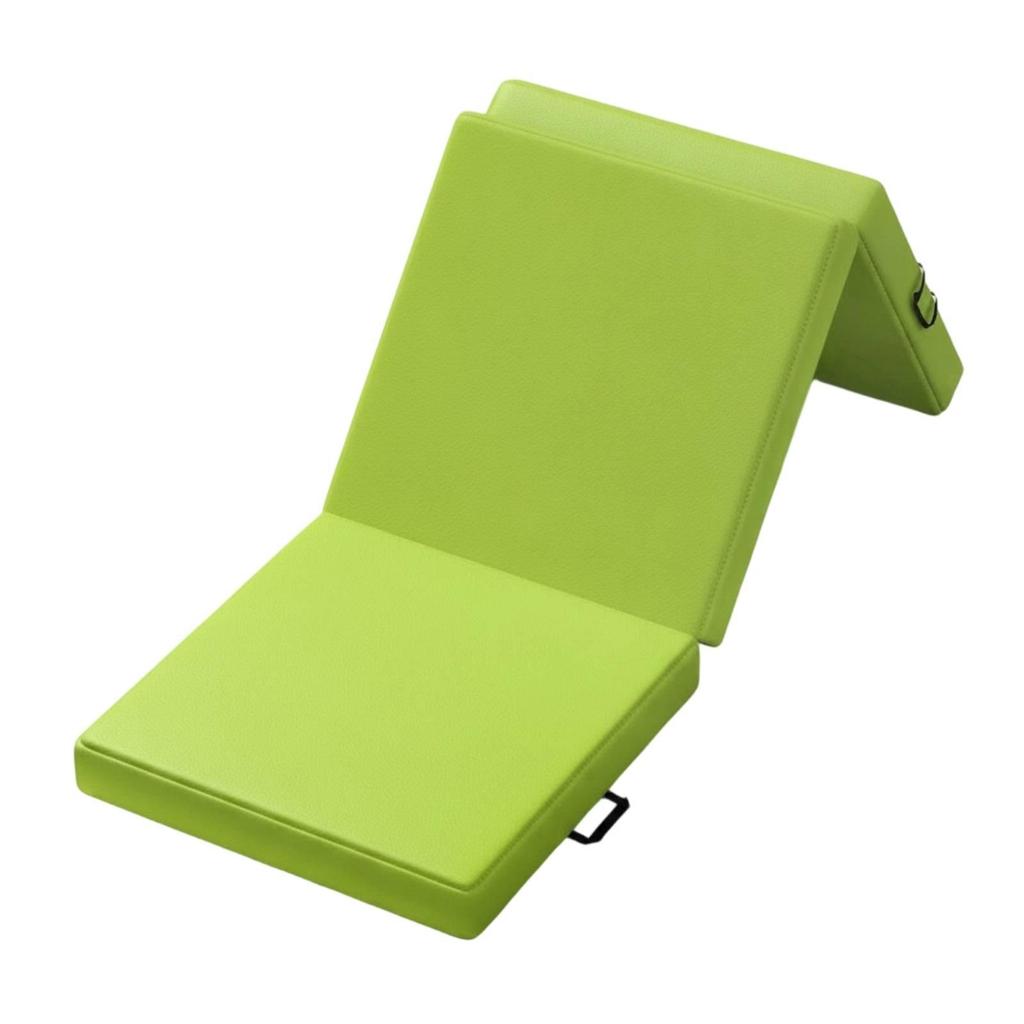ThreeFold Exercise Mat Foldable Folding Easy to Clean for Gymnasts, Yogis, Home Gym,