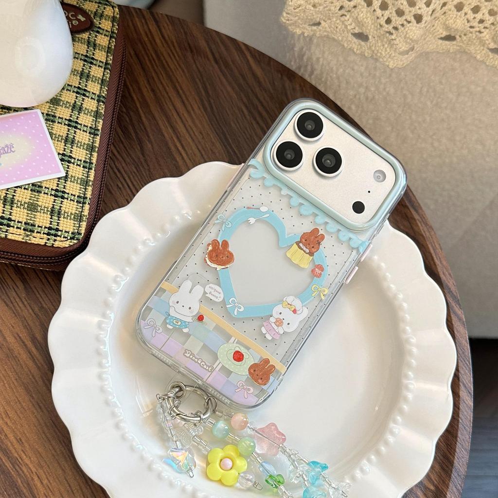 Cute Rabbit Phone Case for iPhone 16, iPhone 17, and iPhone 17 Pro Max