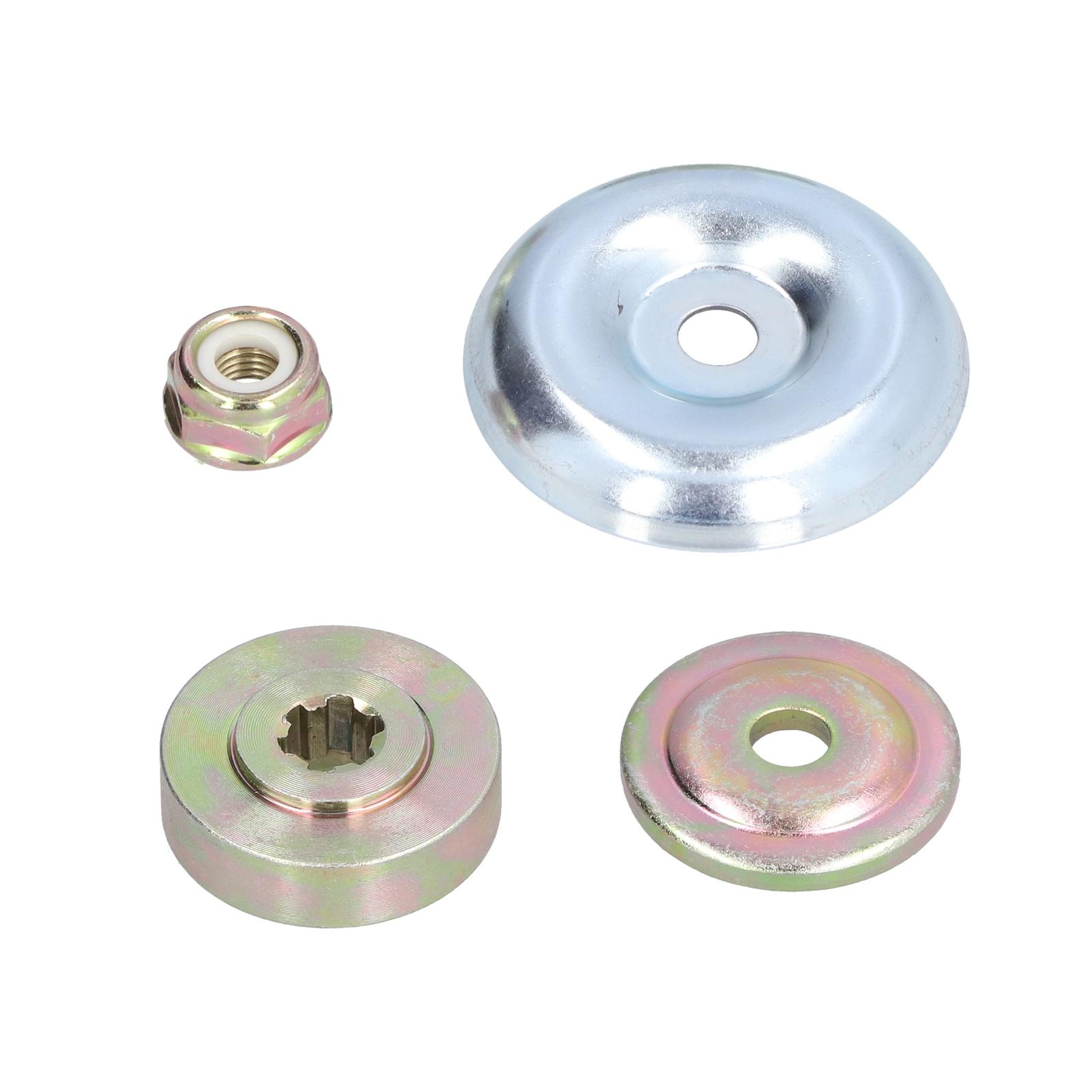 

Упорная пластина Защитная шайба Упорная шайба Направляющая пластина Стопорная гайка Комплект адаптера головки триммера