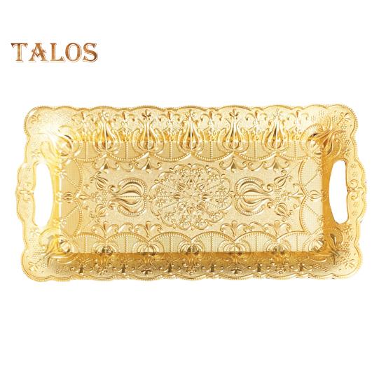 Fruit Plate Serving Tray for Party Unbreakable Fruit Platter Snacks Dessert Reusable Tray Christmas Restaurant Decor