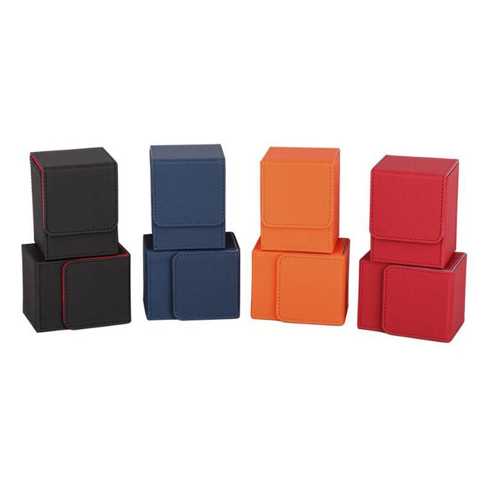 Game MTG PU Leather Collection Container Card Case Card Storage Box Trading Card Holder Deck Box