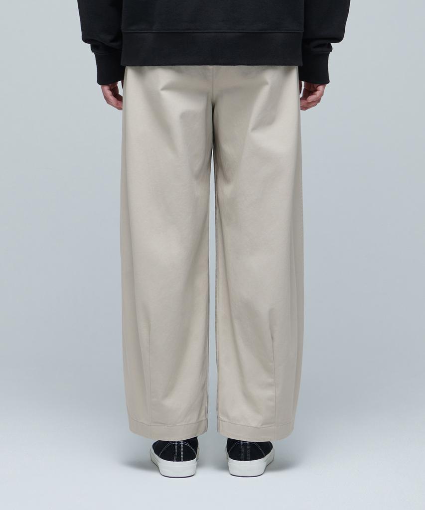 MUSINSA STANDARD Cotton Wide Balloon Pants [Light Beige]