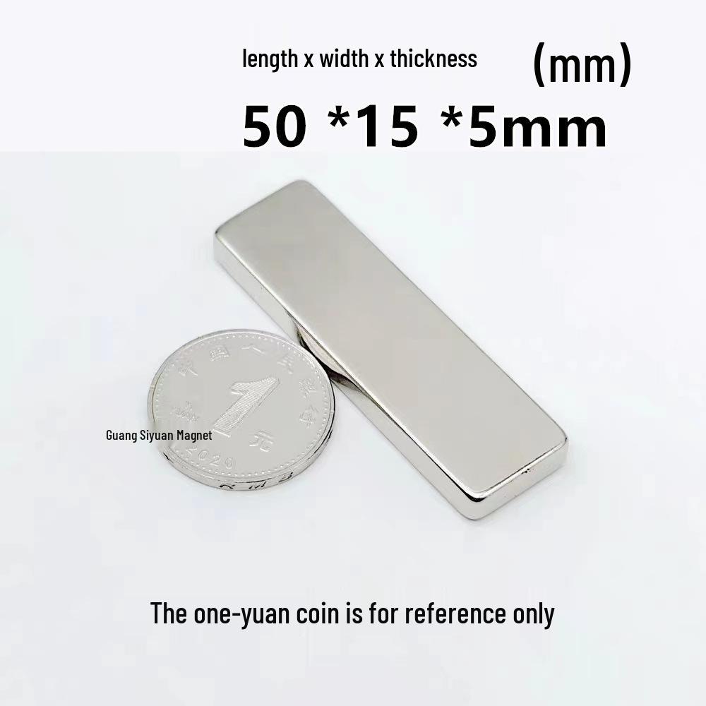 N52 Super Strong Neodymium Iron Boron Magnet, Rectangular 25x30x100mm, Permanent Magnetic Steel Sheet.