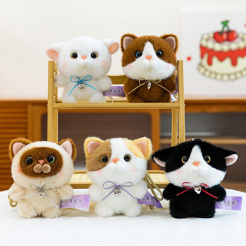 Cute Hot Group Kitten Pendant Plush Toy Kitten Dolls Give Children Exquisite Birthday Gifts