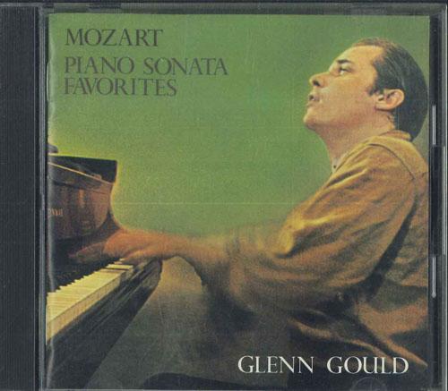 CD GLENN GOULD Mozart Piano Sonata Favorites FCCC30494 SONY CLASSICAL 1995 Japan Classical Used