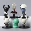 3 Stück/6 Stück Hollow Knight Seidenlied Ritter Wespe Made Zote Quirrel Schatten Cornifer Myla PVC Figur Modell Ornament Spielzeug Sammlung G