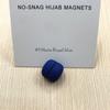 Matte Metall Hijab Schal Magnet Kein Haken Muslimische Frauen Magnetische Hijab Pins Islamische Pinless Sicherheit Kopftuch Broschen Zubehör