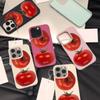 Skin-feel Phone Case for iPhone 11 13 16 Pro Max iPhone XR XS Max 14 15 Pro Max 12 13 Pro Max 16 Plus 13 Pro 14 Pro Cartoon Painted Macaron Colors