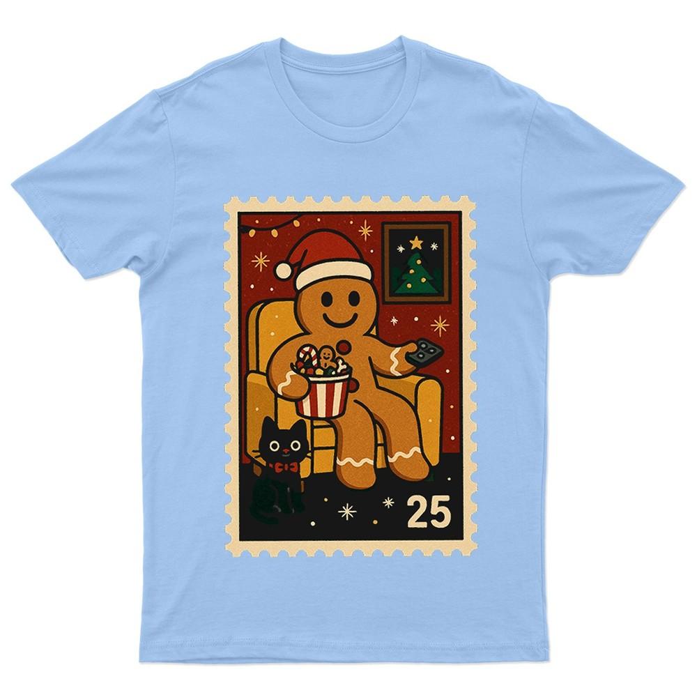 Christmas 25 Gingerbread Holiday TShirt Unisex Gift Retro Seasonal Funny Xmas S