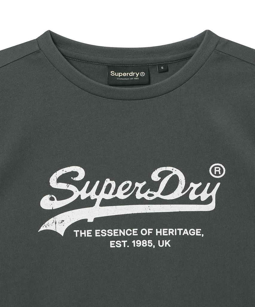 Syupeodeulai Women'S Essentials Logo T-Shirt Charcoal Sdfiscq01Chl
