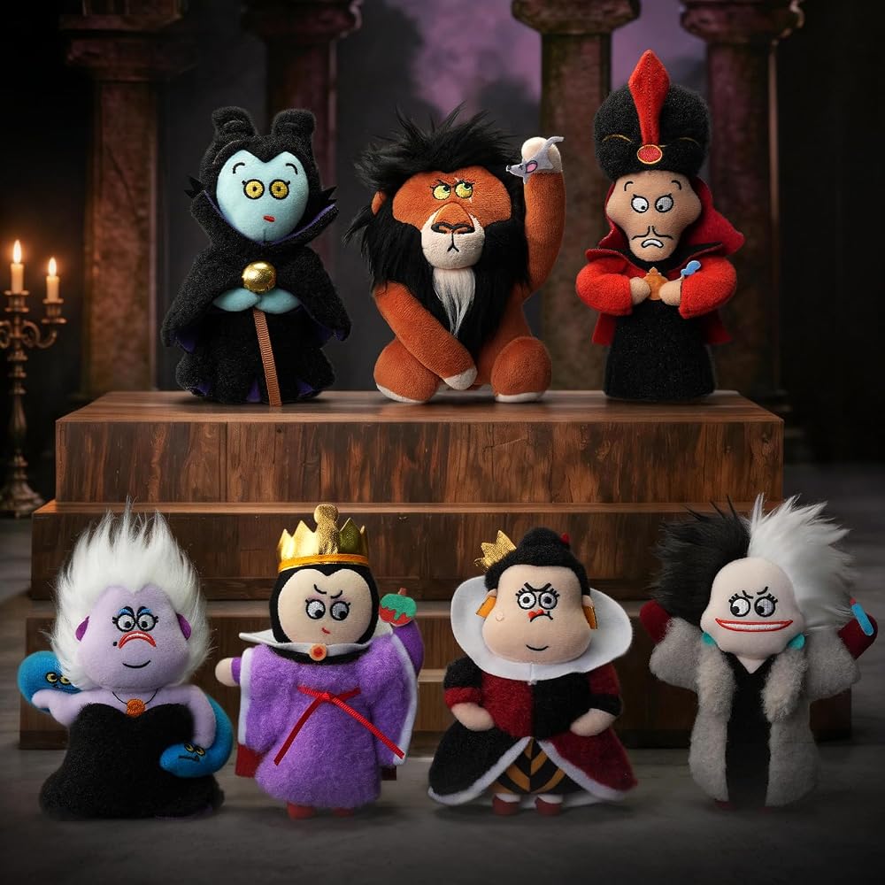 52TOYS Blind Box Disney Villains Plush Toy 15cm