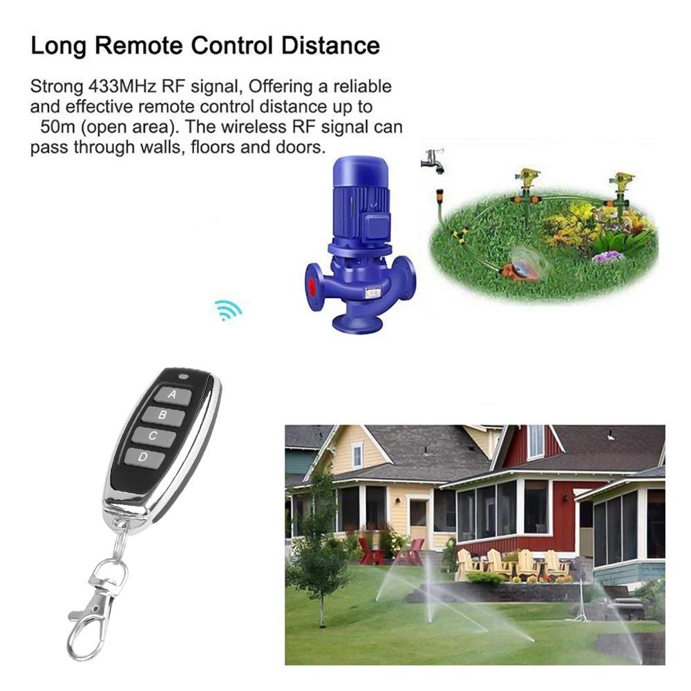 433MHz Auto Copy Remote Control Electric Garage Door Opener Remote Controller Duplicator Clone Cloning Code Transmitter