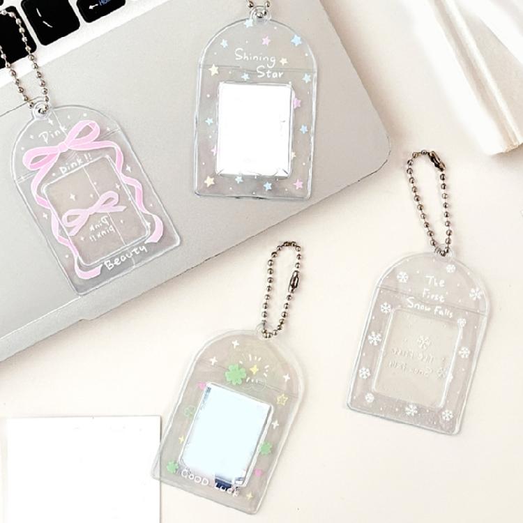 Cartoon Foto Kartenhalter Schlüsselanhänger Ausweis Kartenhalter Schutzhüllen Kreditkartenhalter Schutz Anhänger Schlüsselanhänger