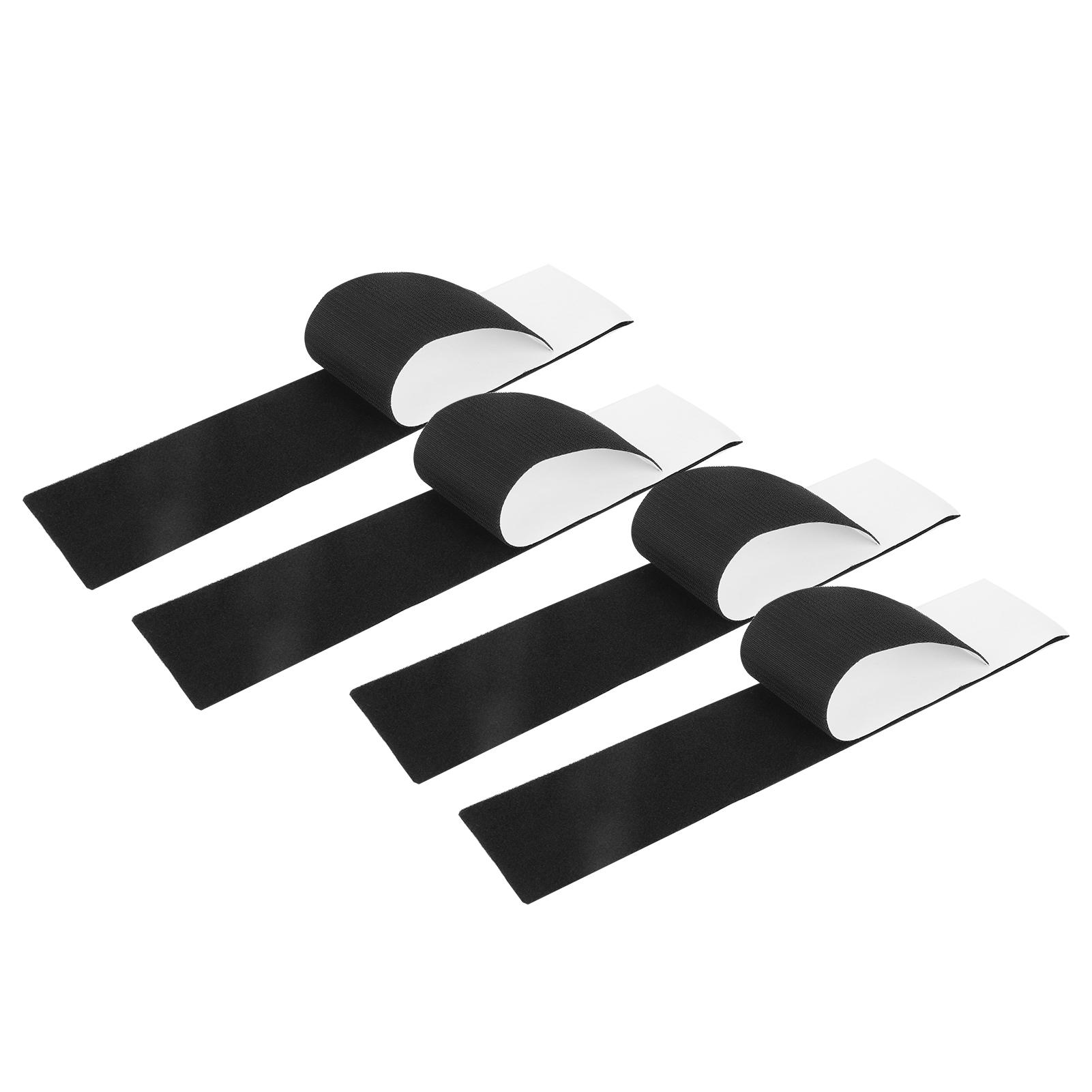 Autocollants de fixation solides 3,9 pouces avec crochet et bande adhésive pour plaques d'immatriculation de voiture, affiches