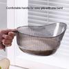 Rice Washing Machine Multifunctional Easy To Use Streamlined Design Quick Drainage Efficient Rice Washing Tool