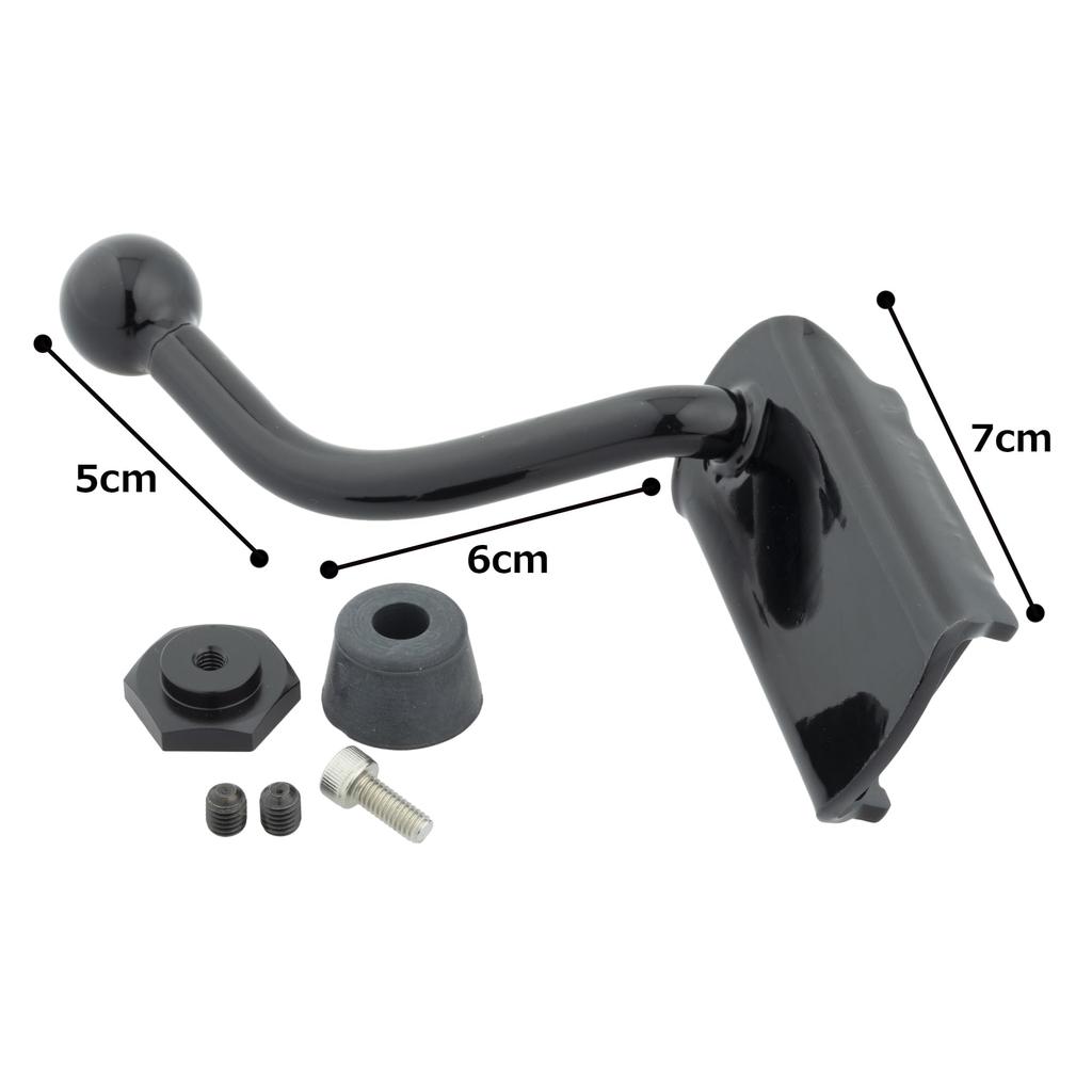 Kijima Motorcycle Parts Side Stand Extension, Black, HD-03130, for 2018-2019 FLFB (HD-03130)