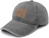 Joy to The World Distressed Baseball Cap Vintage Washed Polyester Casual Adult Headwear
