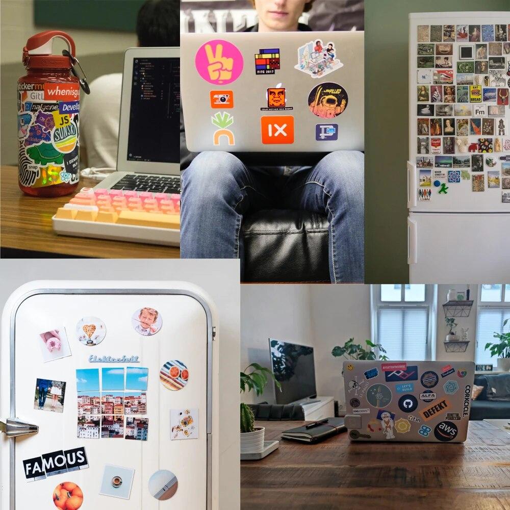 50 de bucăți Autocolante de tentație pentru fete de înger, diavolul sexy, pentru telefon mobil, laptop, bagaje, skateboard, rezistent la apă