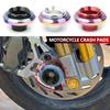 2Pcs Motorbike Aluminum Alloy Electric Scooter Accessories Protection Pads Anti Crash Protector Shock Absorption Slider Cups