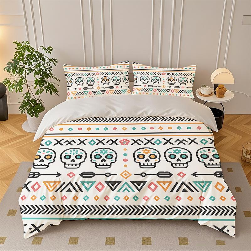 Quilt Cover Three-Piece Quilt Cover Set Home Textile Bed Sheet Set