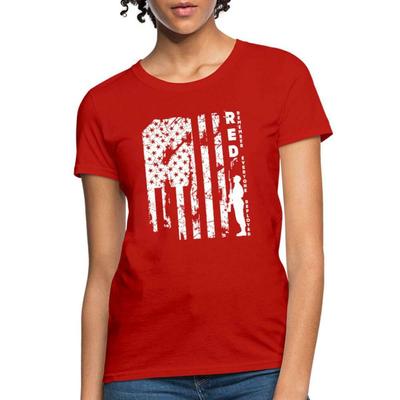 Red Remember Everyone Deployed Flag Unisex T-Shirt