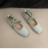Fashion Flat Shoes for Women 2025 Spring and Autumn Fashion Pink Ballet Shallow Mouth New Mary Jane Shoes Ladies  Loafers Women