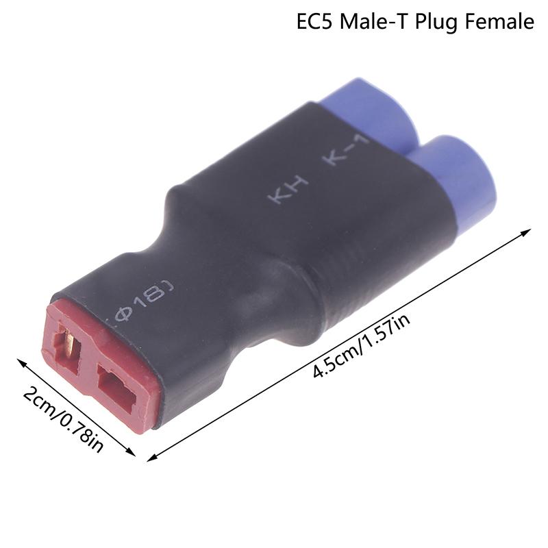 

Adapter EC5 To XT60 XT90 T TRX Deans Female Male Connectors Banana Plug RC Lipo Battery Control Parts DIY