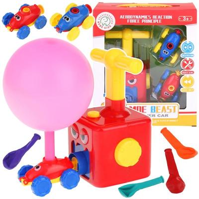 Balloon Launcher Aerodynamic Car Pump For Children Red Car