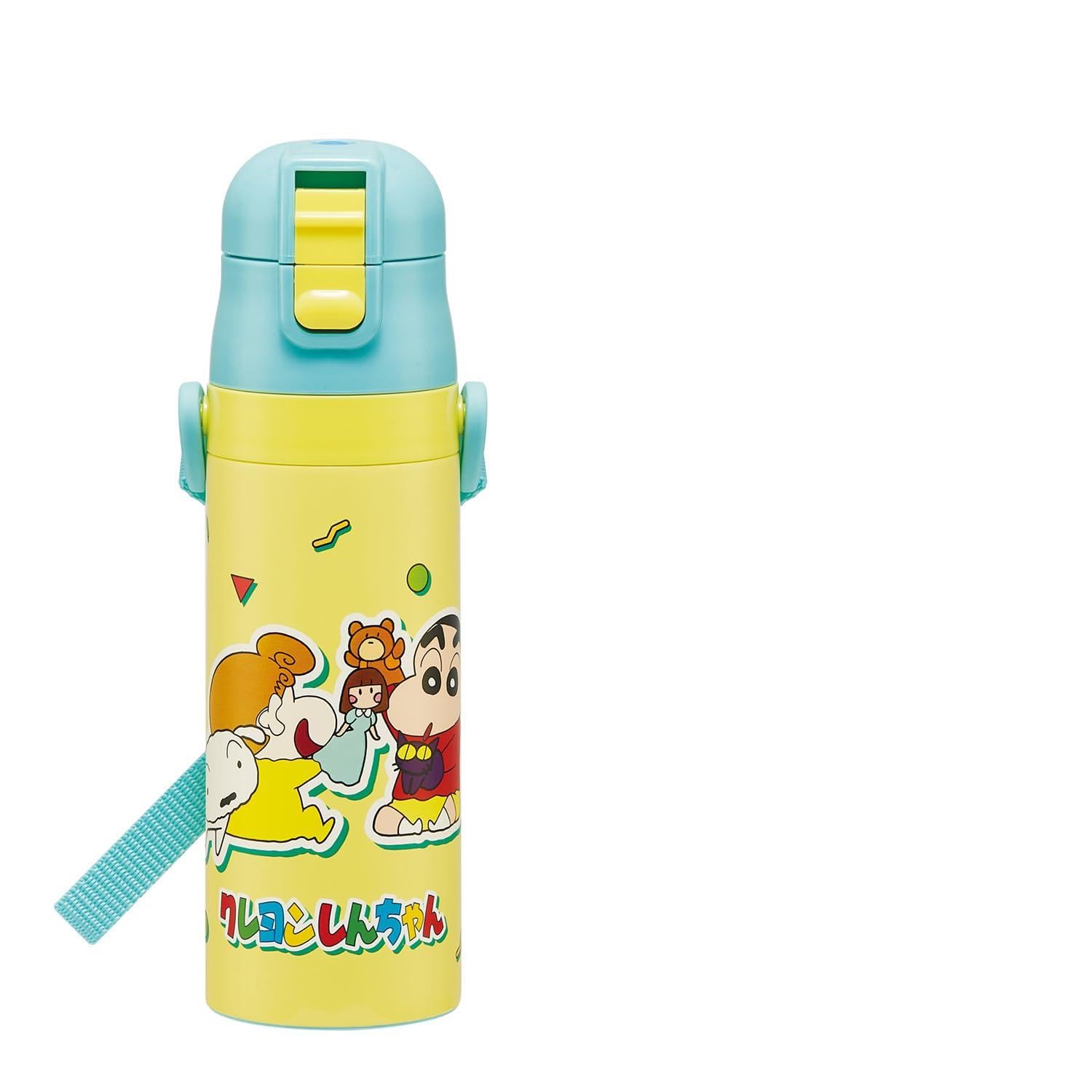 

Skater Water Direct Crayon Design for Boys and Stainless Sports Children s Bottle, Drinking, 470ml, Shin-chan 26, Girls, Insulated, Steel,