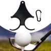 Golf Ball Holder Clamp Holds 2 Balls Lightweight Carrier Display Tees