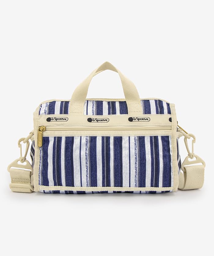 Official Shoulder Bag MINI DUFFEL Breeze Stripe [LeSportsac] CROSSBODY/1594 Women's