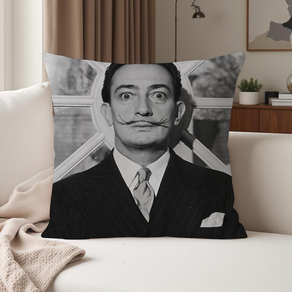 Pop Art Salvador Dali Towel Pillow Case Suitable For Bedrooms Living Rooms Cars Home Decoration