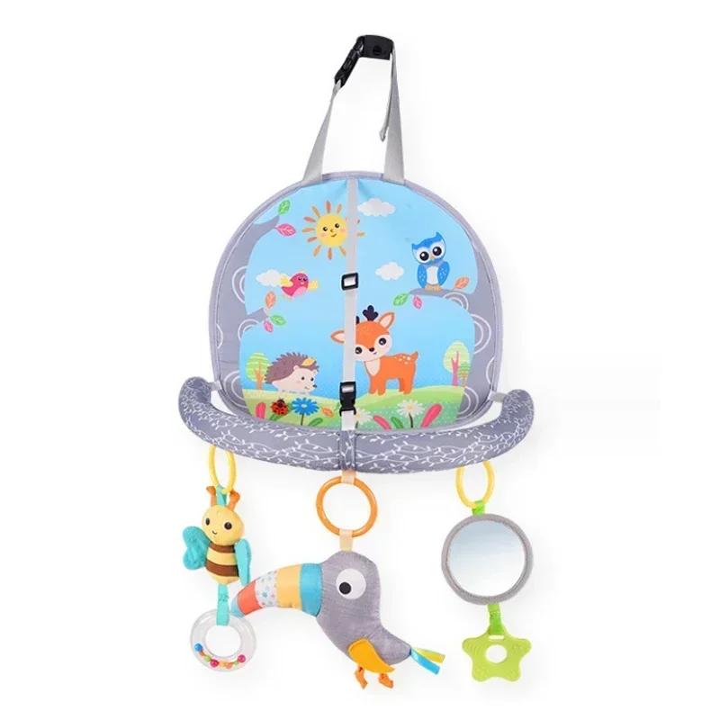 Baby Car Seat Toy For Early Activity Center Kick Play Pendant Toys Baby Stroller Crib Hanging Rattles Sensory Toys Toddler Gifts