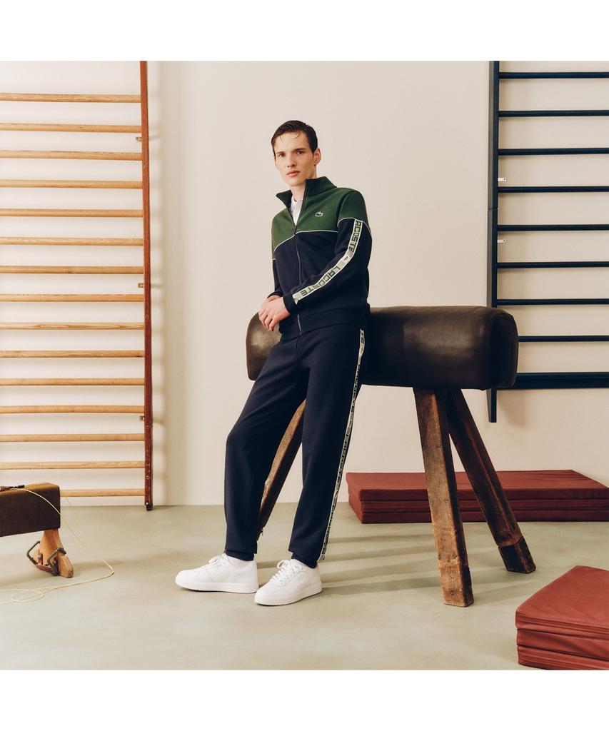Lacoste Men'S Lettering Tennis Sweat Jacket Sh4751-55N 802